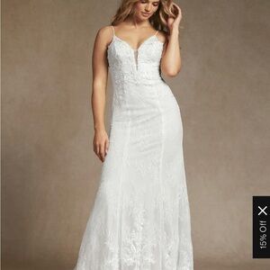 Azazie multicolored gown plunge neckline sleeveless